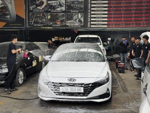 rửa xe hơi