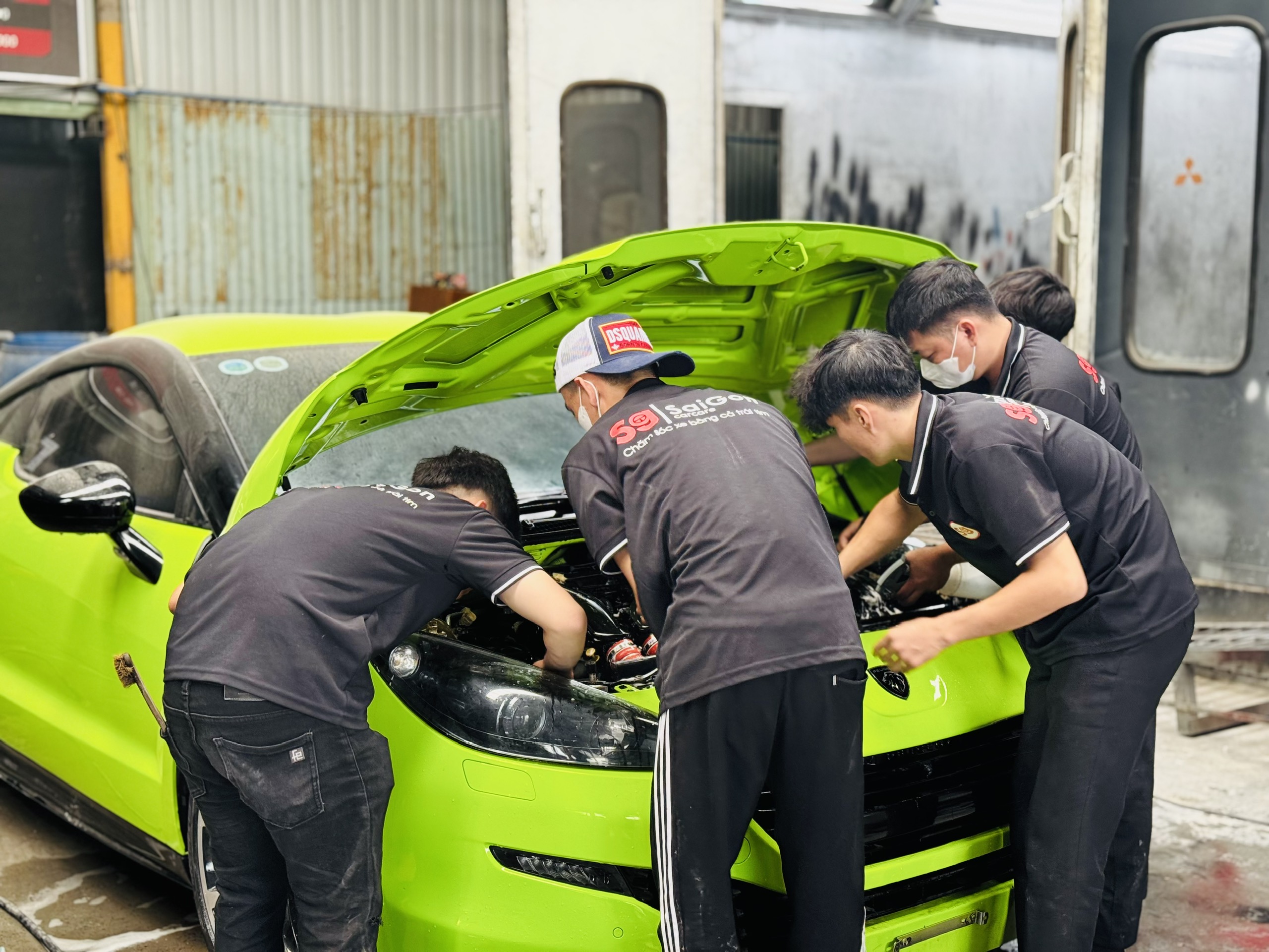 Kiểm tra tổng quan khoang máy