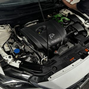 Khoang máy đã được vệ sinh