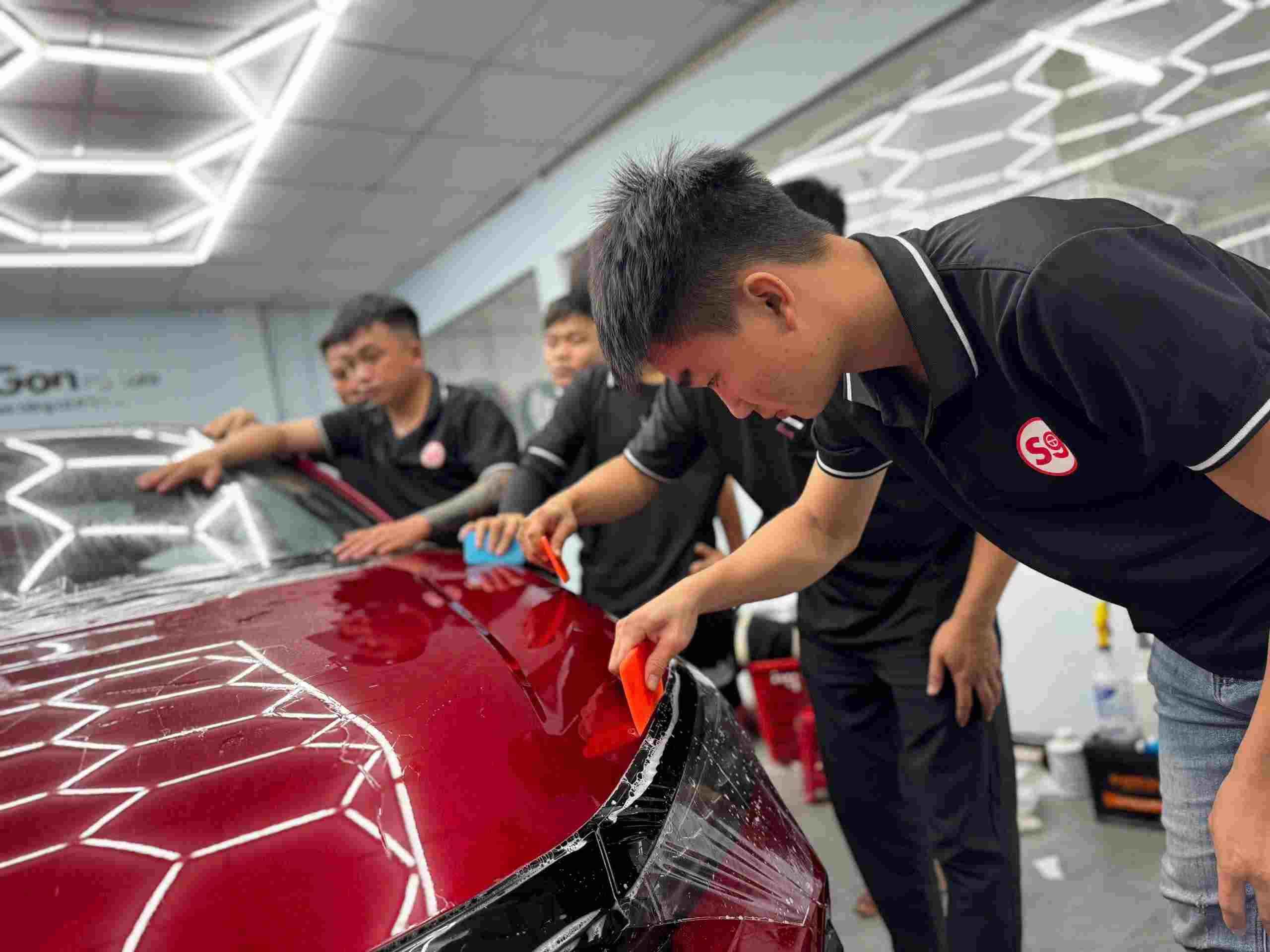 Quy tình dán PPF xe ô tô