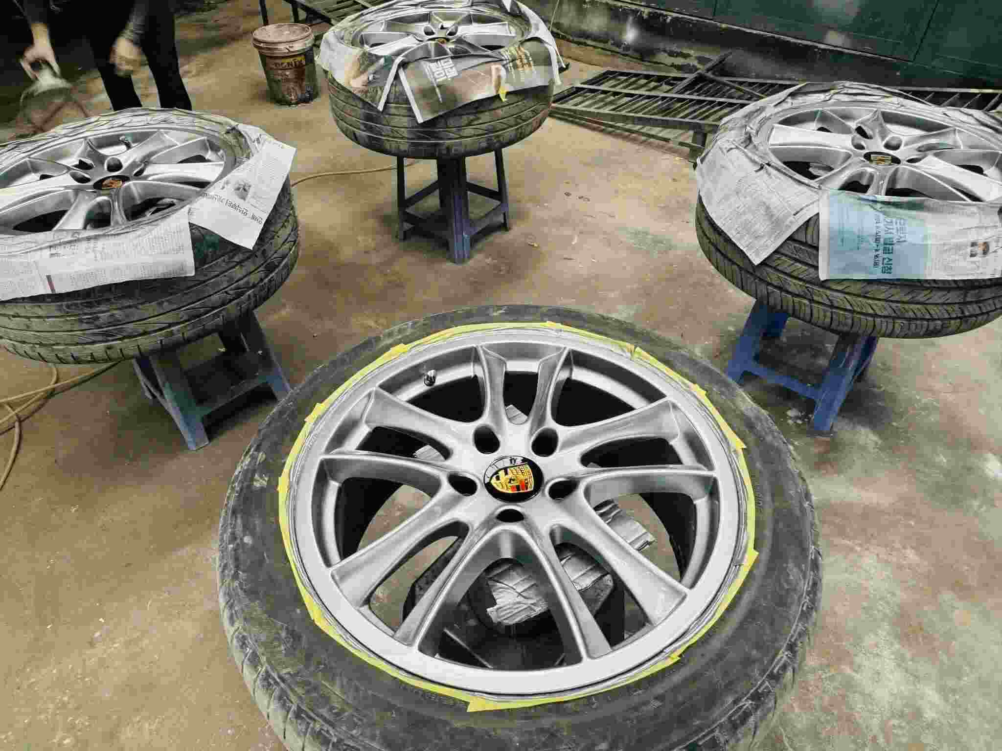 Bảng giá sơn mâm ô tô mới nhất